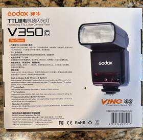 Tt350 Godox 952344215517 Flash Ttl V350 C For Canon