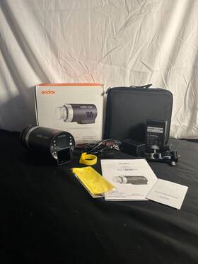 Ad300 Godox Pro Black Outdoor Flash Wireless Speedlite Strobe Monolight