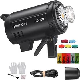 Dp400iii-v Godox Upgraded Studio Flash Light 400ws Power Gn87 5600 200k