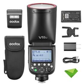 Gd1553 Godox V1 V1pro C Flash For Canon Camera Ttl Speedlight 1/8000 Hss 500 Full Power F