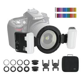 Glpa0704047dd Godox Mf12 Mf12-k2 Macro Flash Twin Lite 12w 2.4g Wireless Control Of