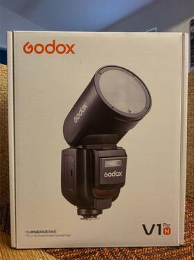 Gov1pron Godox V1pro N Flash For Nikon Inch New