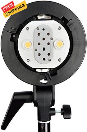 Hh3809-fba Godox Ad-b2 Dual Tubes Light Head S-type Bowens Mount Flash Twin