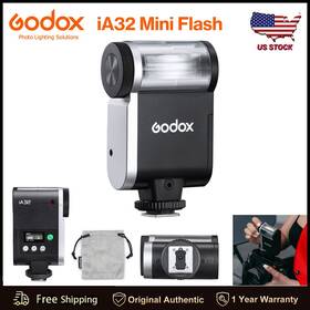 Ia32 Godox Mini Flash Speedlight For Canon Sony Fuji Nikon Panasonic Olympus