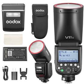 Inus-c-0709073 Godox V1pro-s Usa Version Flash For Sony V1pro-su Camera Speedlite