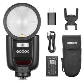 Inus-cus-07070774 Godox V1pro-c Flash Speedlite For Canon With Detachable Sub Su-1 Usb