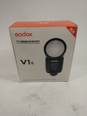 Inus-s-0301016 Godox V1-c Round Head Camera Flash Speedlite Inch Read 43