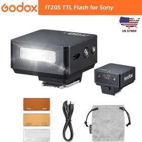 Zv-e10 Godox It20 Flash It20s Ttl With Magnetic Diffuser For Sony A7cii A7iv