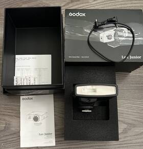 M24g116067 Godox Lux Junior Retro Camera Flash New Open Box