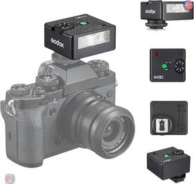 Mi24092001 Godox Im30 Camare Flash Mini Speedlite Gn15 With 13 Levels Power