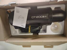 Qt1200iiim Godox 1/8000s Hss 2.4g Wireless Studio Strobe Flash Light 1200w Gn105