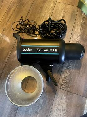 Qx400 Godox 400w Ii Studio Strobe And Modeling Light