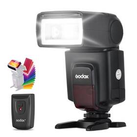 Sbgd-tt520ii Godox Tt520 Ii Universal On-camera Flash Speedlite With At-16 Wireless