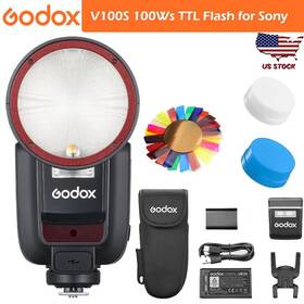V100s Godox V100 100w Flash Ttl Speedlight 2.4g Wireless For Sony Us Version