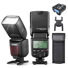 X2t-s Godox Z0103 Tt600 Hss 1/8000s Gn60 Flash Speedlite With Remote Trigger Transmitter