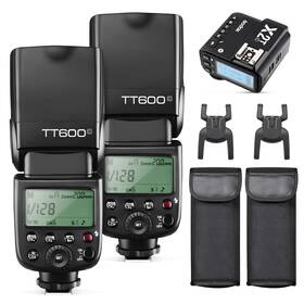 Tt600 Godox Z098 2x Hss 2.4g Wireless Master/slaver Flash Speedlite And Receiver God