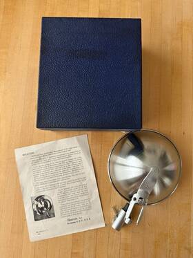 2541 Graflex Reflector 5 Inch Ellipsoidal Cat. No. For Flash Synchronizers