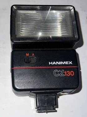 Cz130 Hanimex Flash Flashgun For Film Camera Tested Working