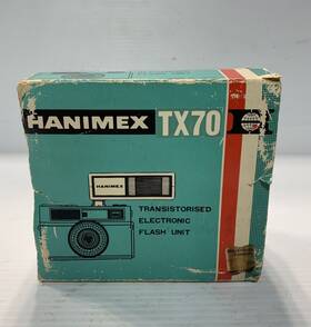 Tx70 Hanimex Vintage Electronic Camera Flash Unit With Box And Instructions Neat