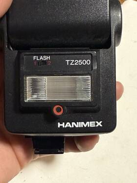 Tz2500 Hanimex Flash -compatible With Olympus Om 10/20/30 Range Cameras