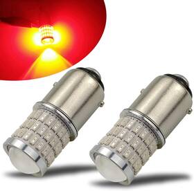 9-30v Ibrightstar 710825806236 Flashing Strobe Blinking 1157 Brilliant Red Tripple Flash
