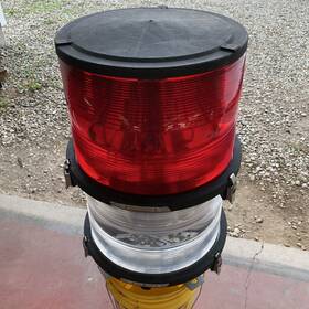 Ifh-3400-000 International Tower Lighting Flashhead For Aviation Obstruction Used Parts L-864/865