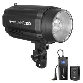 300w Js Julius Studio 810027405418 5500k Photo Monolight Strobe Flash Light Aluminium
