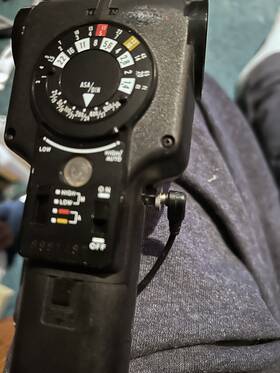 Auto-280sgtwin Kako 1106042 Excellent Japanese Flash With Two Modes Of Operation