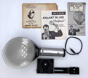 Bc-400 Kalart Vintage Flash Unit And Extention Safety First Circuit Breaker