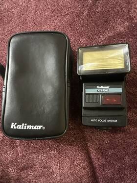 Afz-2020 Kalimar Afz-7000 Camera Flash Auto Focus System Untested
