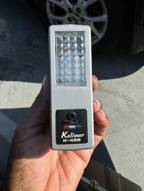 K-466 Kalimar Untested Flash With Manual