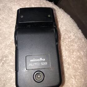 1282-m234 Konica Minolta Vtg Auto 128 Flash Been Fully Cleaned And Tested
