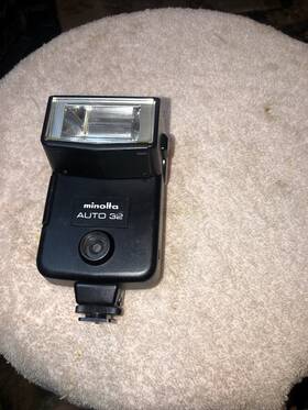 Min56-aut78 Konica Minolta Vtg Auto 32 Flash Has Been Fully Cleaned And Tested Excellent