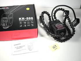 Kr-888 Kuangren Macro Flash Light Twin Head 3 Really For Canon Nikon Sony