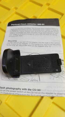 Sm-s1 Kyocera Portrait Flash Adapter/adaptateur De Pour