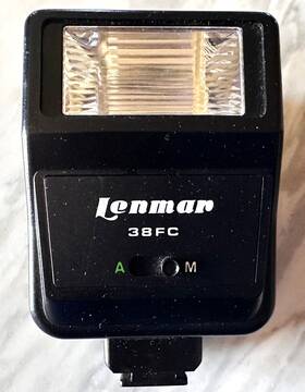 38fc Lenmar Electronic Flash For Camera Film Photography