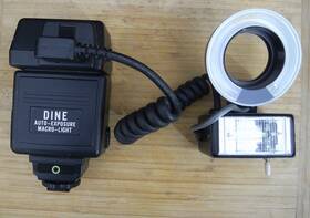 Qt-1d Lester Dine Autoexposure Ring Light Macro Ringlight With 52mm Adapter Olympus Dedicated Om Mount