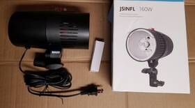 Agg17-56-v3 Limo Studio 160w Photo Monlight Flash Strobe Agg1756