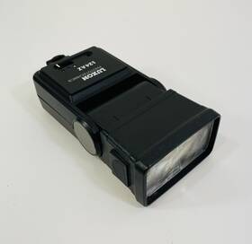 124az Luxon Phototechnics Flash Unit Plug-in Center Contact Untested As Is