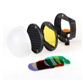 Tr-07 Mcoplus Magnetic Flash Diffuser Light Speedlite Adpater For Canon Nikon Sony Godox
