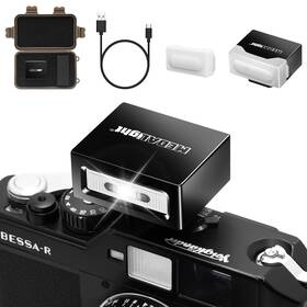 F1pro Medalight Upgrade Aluminum F1 Mini Camera Flash With Diffuser For Ricoh Gr3/gr3x/fuji/s