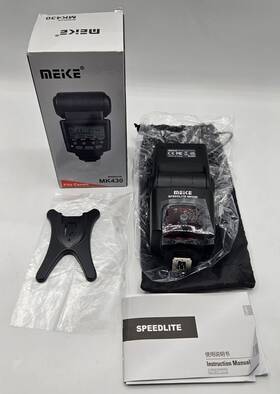 Mk430c Meike Mk430 E-ttl Speedlite Shoe Mount Flash For 70d 77d 80d Rebel - New
