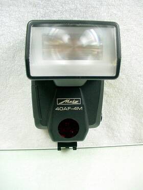 40af-4m Metz 40 Af-4m Flash Fits Minolta Af Or Sony Alpha Tested Nice 48