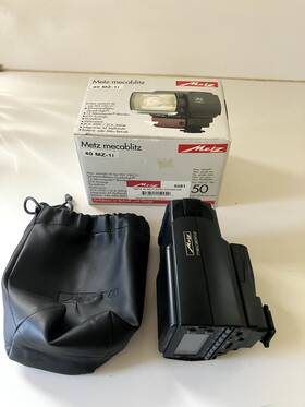 40mz-1 Metz Mecablitz 40mz With Box And Pouch