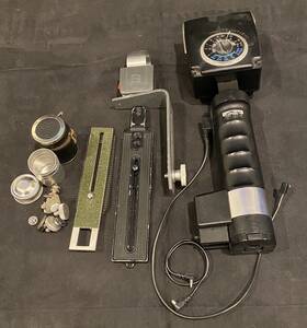 45ct-1 Metz Flashgun Mecablitz Handle Mount Telecomputer Quadrolight With Bracket