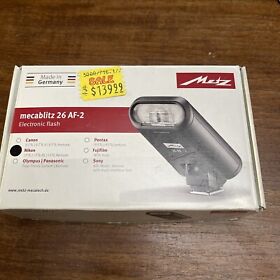 26af2 Metz Mecablitz 26 Af-2 Electronic Flash For Nikon