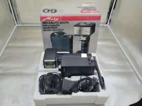 46570 Metz Mecablitz 60 Ct-4 Hammerhead Flash Head With Power Pack And Cable Untested