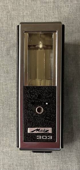 Mecablitz303 Metz Mecablitz 303 L16bc 303. Vintage German Camera Flash