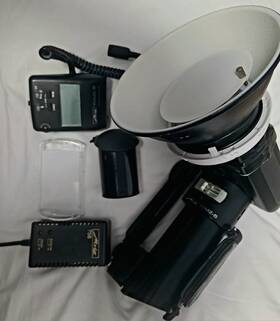 Mz70251 Metz 70mz-5 Flash With Sca 3002 Controller Accessories Pre-owned Ex Tested