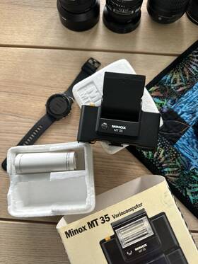 Mt35 Minox Flash For 35ml/gt/pl/gl/el Series Excellent Condition Japan